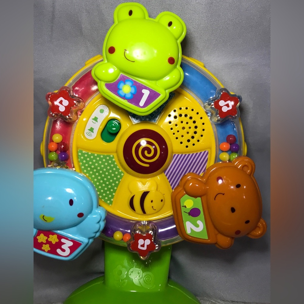 VTech Lil' Critters Ferris Wheel Activity Lighted Musical Educational Works - Picture 4 of 7